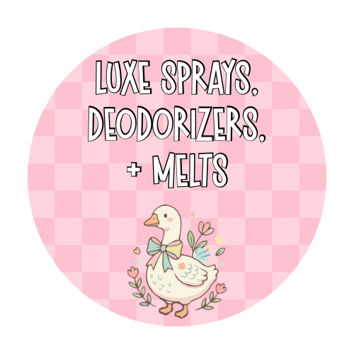 LUXE SPRAYS, DEODORIZER, + MELTS