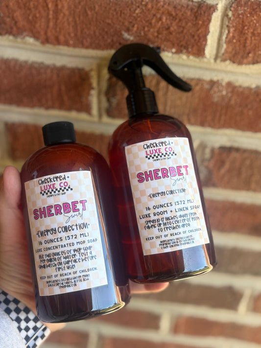 Luxe Room Spray + Mop Soap Bundle (16 Ounce)