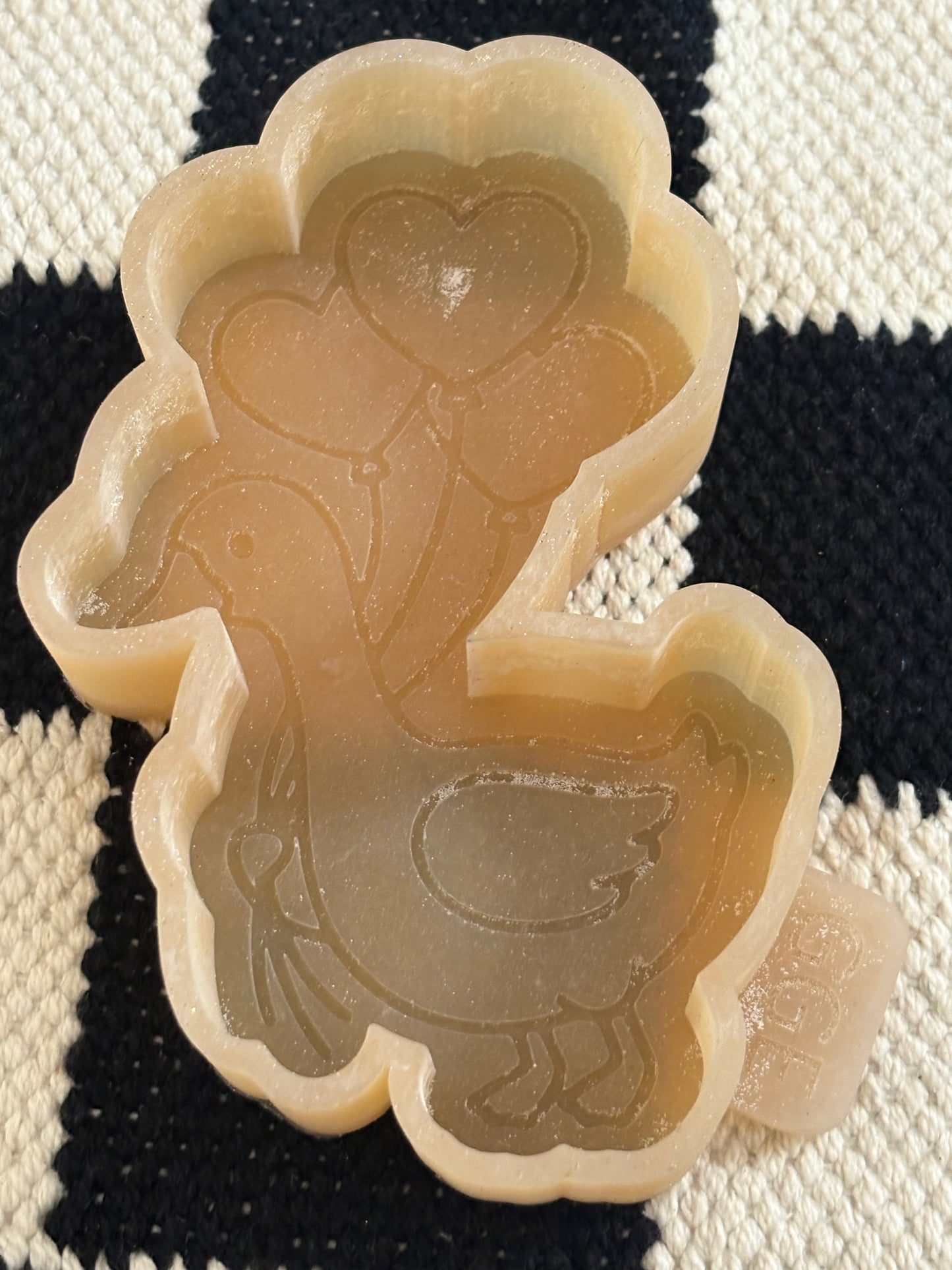Goose with Balloons Mold